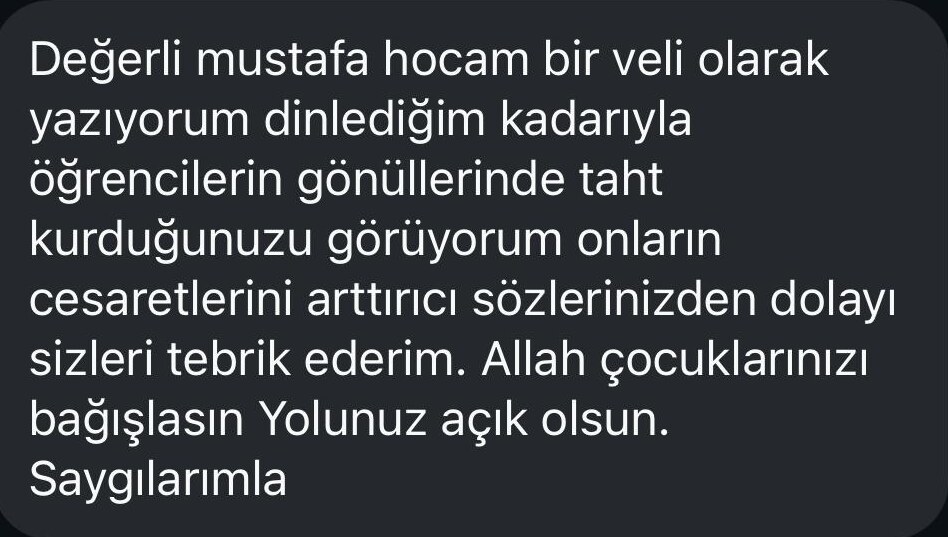 Öğrenci yorumu 8