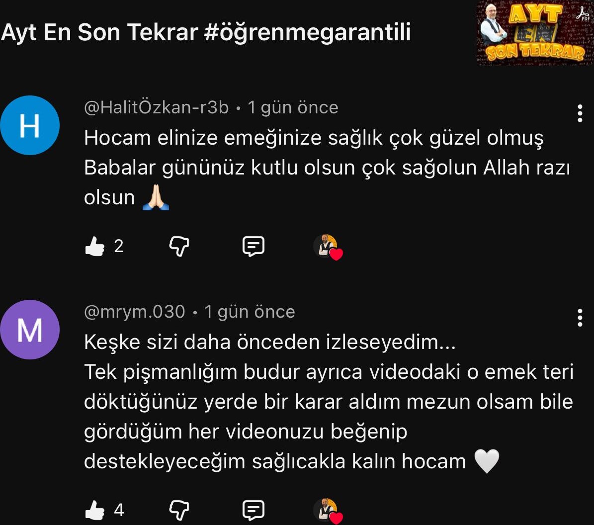 Öğrenci yorumu 11