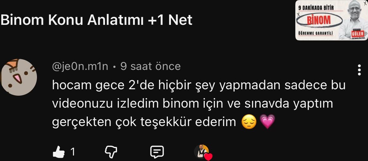 Öğrenci yorumu 14