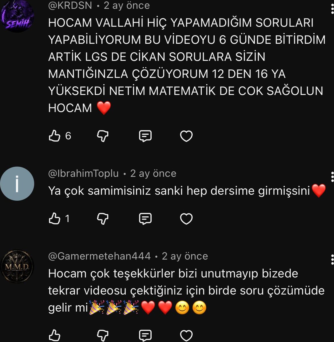 Öğrenci yorumu 19