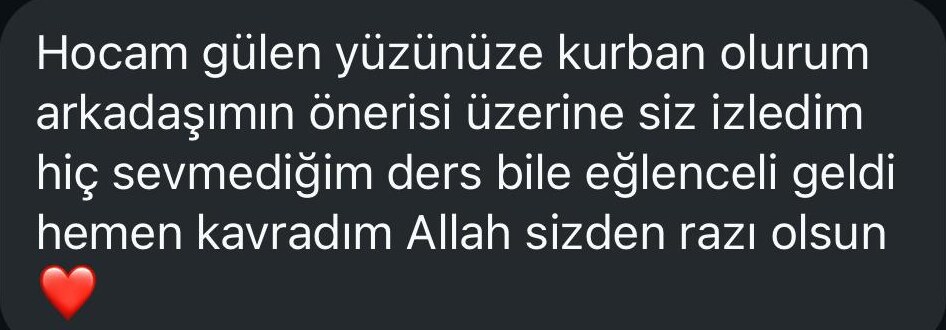 Öğrenci yorumu 24