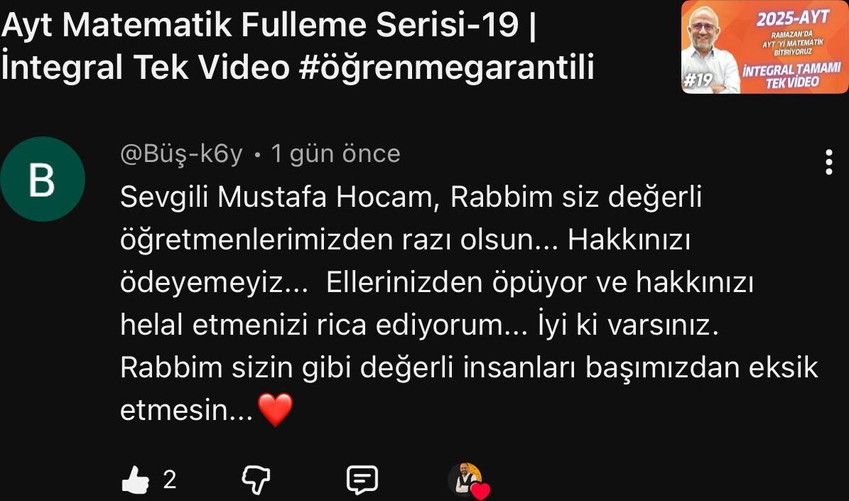 Öğrenci yorumu 25